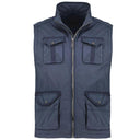 Red Point gilet smanicato taglie forti uomo colore blu 79026