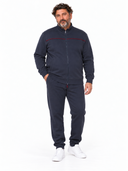 Maxfort tuta cotone felpato taglie forti uomo colore blu Ortles