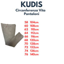 Kudis pantalone made in Italy taglie forti uomo colore puntellato beige/marrone Saverio 1563/269