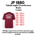 JP 1880 t-shirt taglie forti uomo colore bordeaux 844464