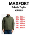 Maxfort giubbino taglie forti uomo colore verde militare Indiana500