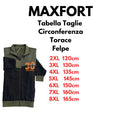 Maxfort Easy felpa felpata  zip intera taglie forti uomo colore verde/nero 93430000