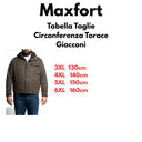 Maxfort giaccone parka taglie forti uomo colore moro Montana800