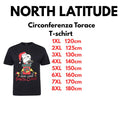 North Latitude t-shirt taglie forti uomo colore nero 53352