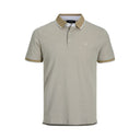 Jack & Jones polo mezza manica taglie forti uomo colore biscotto 12143859