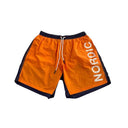 North 56°4 costume boxer mare taglie forti uomo colore arancio/blu 31122B