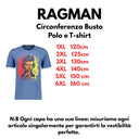 Ragman maglia girocollo mezza manica taglie forti uomo colore avio 3006580/726