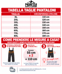 North Latitude pantaloni tuta sci taglie forti uomo colore nero 99709