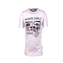 Montecarlo maglia girocollo mezza manica taglie forti uomo colore bianco 241/94230