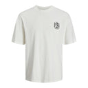 Jack & Jones maglia mezza manica taglie forti uomo colore bianco 12254893