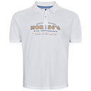 North56°4 polo mezza manica taglie forti uomo colore bianco 31130B