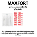 Maxfort camicia manica lunga misto lino taglie forti uomo colore bianco Pisticci 001