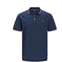 Jack & Jones polo mezza manica taglie forti uomo colore blu/navy 12236435
