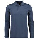 Ragman polo manica lunga taglie forti uomo colore avio 540291/778
