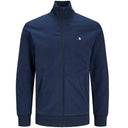 Jack & Jones felpa zip intera taglie forti uomo colore blu 12253745