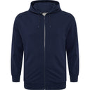 North Latitude felpa garzata zip intera con cappuccio taglie forti uomo colore blu 99330