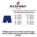 Maxfort bermuda  taglie forti uomo colore blu Puntina-100
