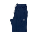 20 Nodi pantalone tuta corto maglina di cotone taglie forti uomo colore blu Scirocco