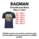 Ragman maglia girocollo mezza manica taglie forti uomo colore blu 3006580/071