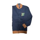 Maxfort bomber interno Felpato  taglie forti uomo colore blu 40100-100