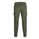 Jack & Jones pantalone cargo taglie forti uomo colore verde 12152279