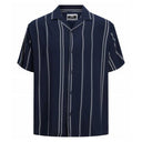 Jack & Jones camicia mezza manica taglie forti uomo colore blu 12257494