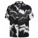 Jack & Jones camicia mezza manica taglie forti uomo colore nero fantasia 12257494