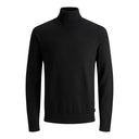 Jack & Jones maglia collo alto taglie forti uomo colore nero 12163782