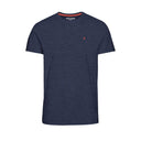 Jack & Jones maglia mezza manica taglie forti uomo colore denim blu 12253778