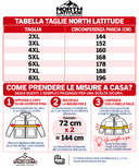 North Latitude piumino 100 grammi taglie forti uomo colore verde 63103/0680