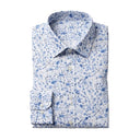 Jack & Jones camicia  manica lunga taglie forti uomo colore fantasia azzurro 12275361