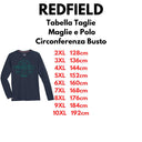 Redfield maglia girocollo manica lunga taglie forti uomo colore blu navy 3011/547