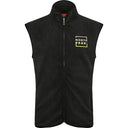 North 56°4 gilet in pile zip intera taglie forti uomo colore nero 43707