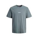 Jack & Jones maglia mezza manica taglie forti uomo colore grigio 12279591