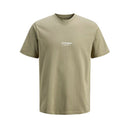 Jack & Jones maglia mezza manica taglie forti uomo colore oliva 12279591