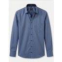Olymp camicia no stiro manica lunga  taglie forti uomo colore blu chiaro 1413/64/18