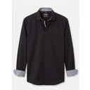 Olymp camicia no stiro manica lunga  taglie forti uomo colore nero 0713/64/68
