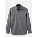 Olymp camicia no stiro manica lunga  taglie forti uomo colore grigio 1413/64/68