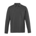 JP 1880 polo manica lunga taglie forti uomo colore grigio antracite 799230/121
