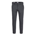 Jack & Jones pantaloni taglie forti uomo colore grigio 12250503