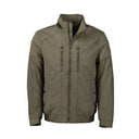 S4 giacca modello bomber  taglie forti uomo colore verde oliva Isaac 70471