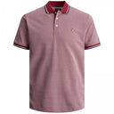 Jack & Jones polo mezza manica taglie forti uomo colore rosso 12236435