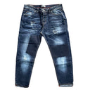 Cianotic jeans strappi taglie forti uomo colore blu Martin 20215