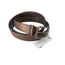 Antonio De Patrizi cintura 100% pelle Made in Italy taglie forti uomo colore marrone