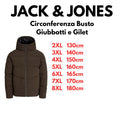 Jack & Jones piumino taglie forti uomo colore marrone 12283873