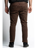 Maxfort pantalone chinos taglie forti uomo colore moro P2605