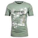 Montecarlo maglia girocollo mezza manica taglie forti uomo colore menta 24470/404