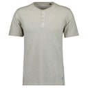 Ragman t-shirt serafino mezza manica taglie forti uomo colore beige  3205547/298