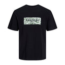Jack & Jones maglia mezza manica taglie forti uomo colore nero 12257517