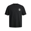 Jack & Jones maglia mezza manica taglie forti uomo colore nero 12254893